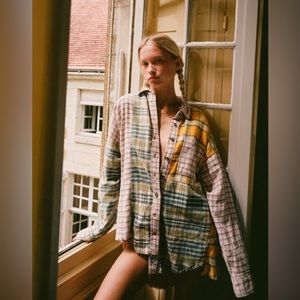 Urban Outfitters BDG Ted Patchwork Flannel